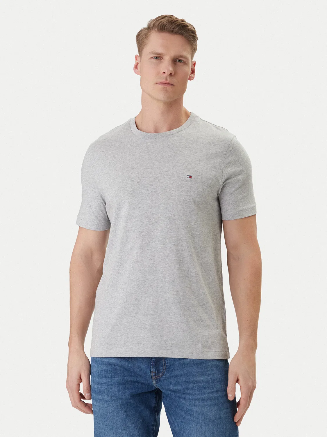 Мужская футболка стандартного кроя Ess Seasonal Tommy Hilfiger, серый