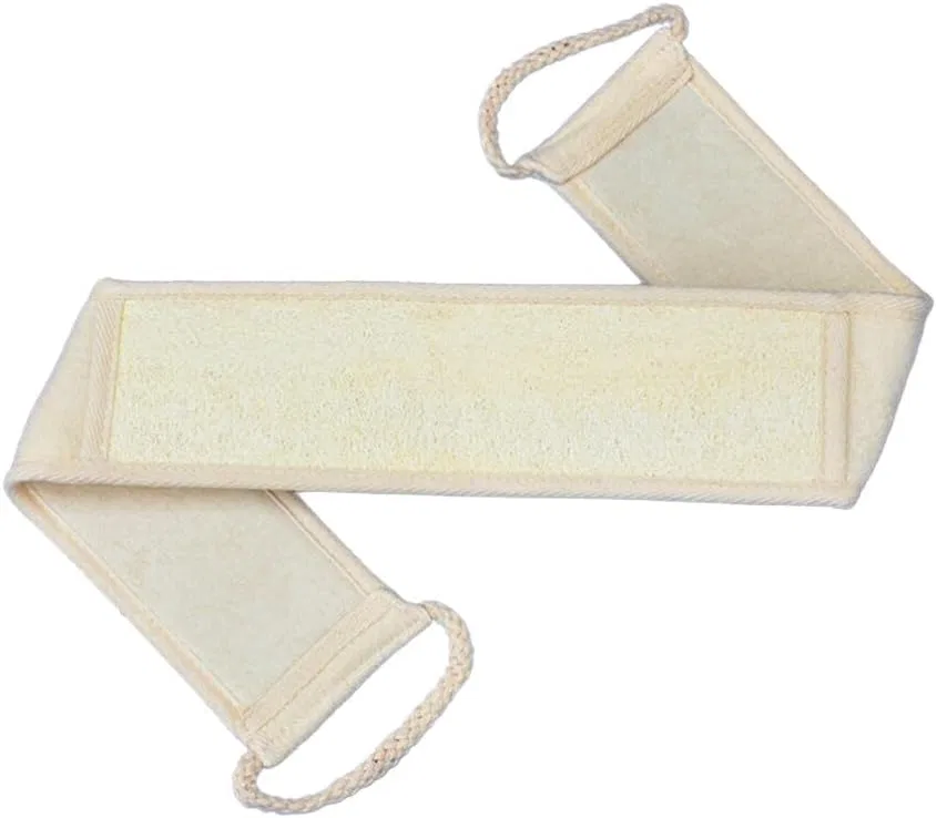 Мочалка-полотенце для спины, Alipis, 3 шт, 70x8x1 см, Beige