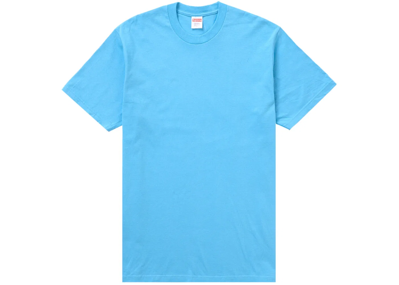 Мужская футболка с длинным рукавом Supreme Tee, Bright Blue — фото 2