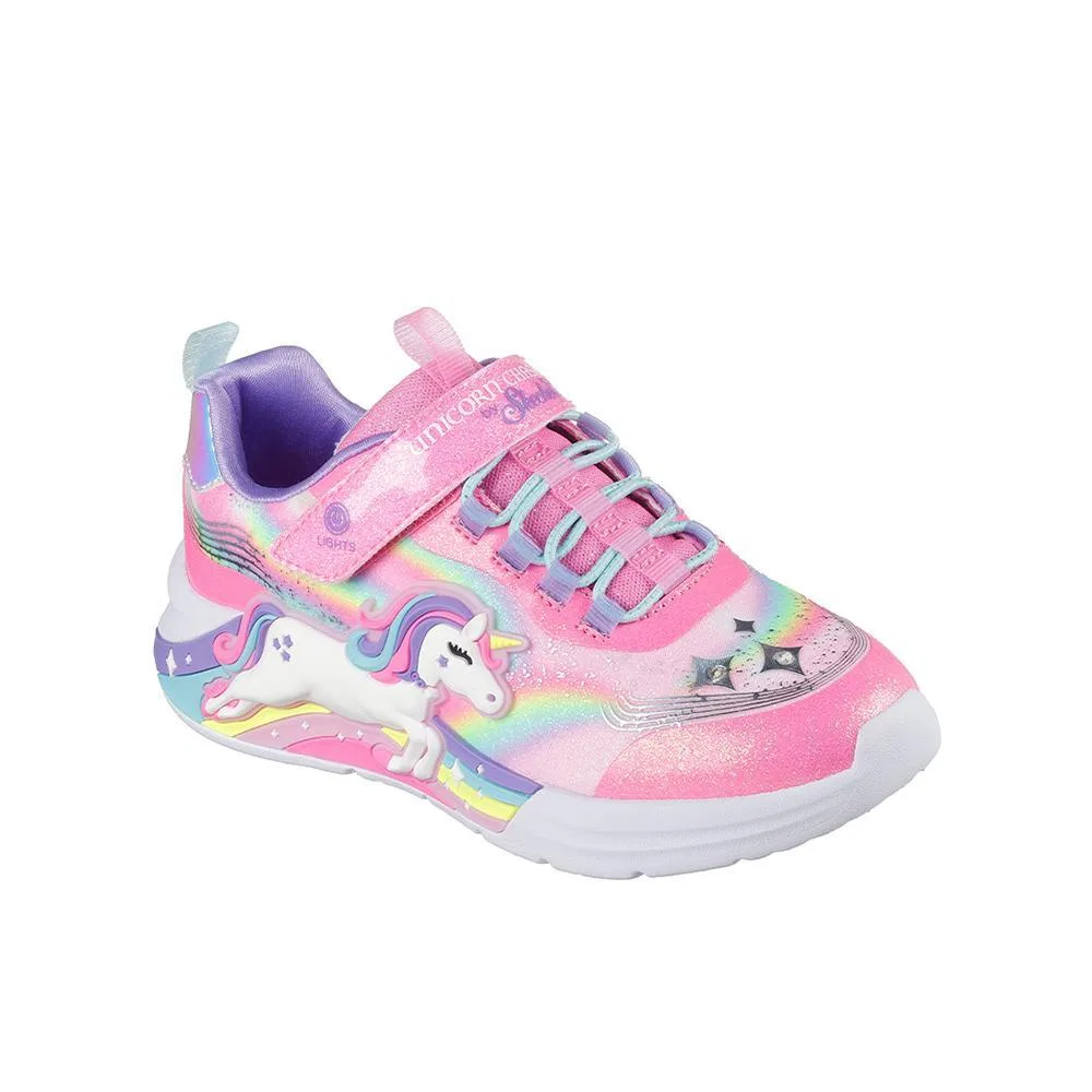 Детские кроссовки для девочек 302298LPKMT Skechers, Rosa — фото 2