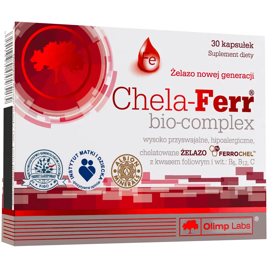 

Olimp Chela Ferr Bio биологически активная добавка, 30 капсул/1 упаковка