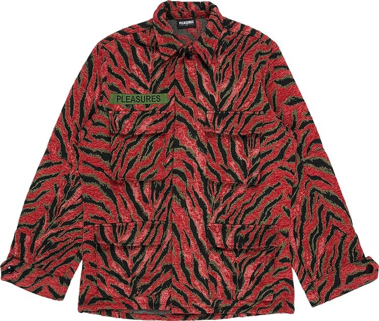 

Куртка Pleasures Jungle Jacket 'Red', красный