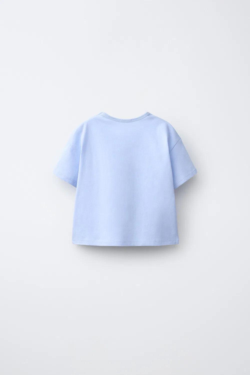 Набор из 2 футболок с принтом ZARA, Light Blue — фото 3