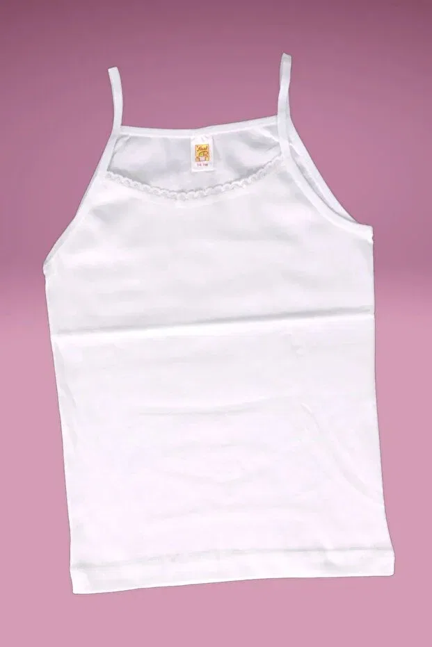 Детское для девочек хлопковое комплект маек Faal, White