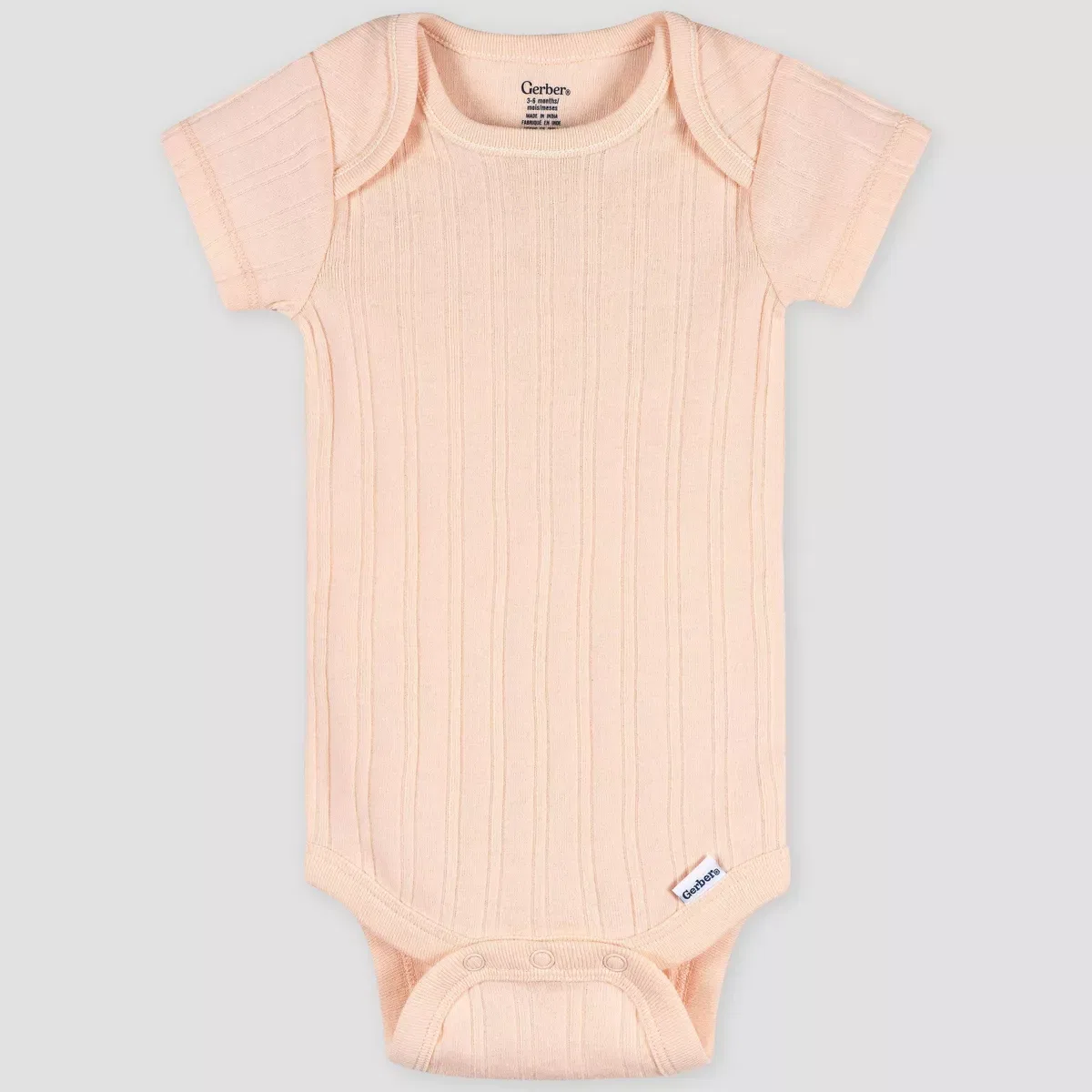 Детский боди-комбинезон для мальчиков с коротким рукавом NEWBORN, Pink — фото 2