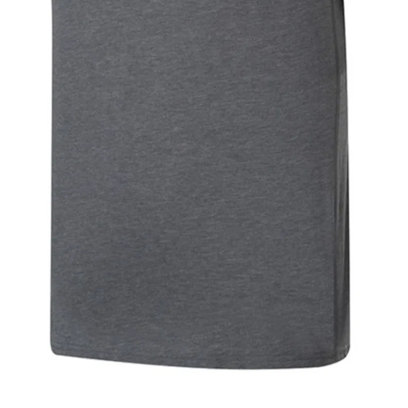 Футболка Adidas Dark Heather Gray — фото 4