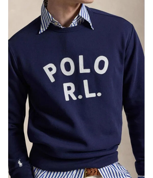 Мужской пуловер с длинным рукавом Polo Ralph Lauren, Blu Marino — фото 4
