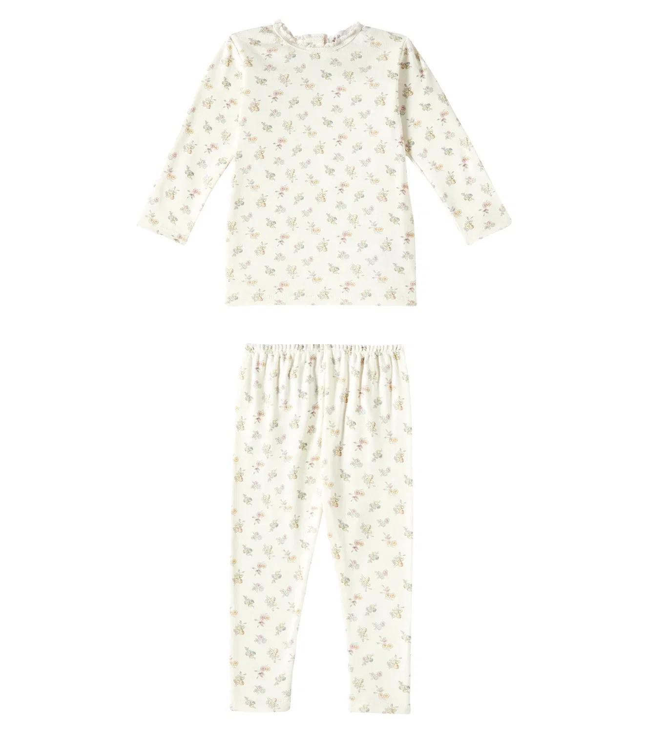 Комплект пижам из хлопка Baby Genna Bonpoint, бежевый