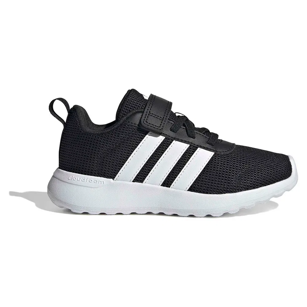 Детские кроссовки для девочек с эластичными шнурками Adidas VL Move, Black