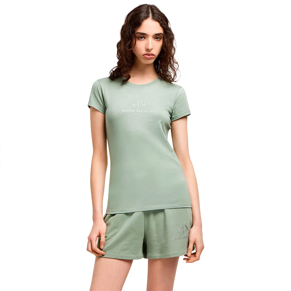 

Футболка с коротким рукавом Armani Exchange XW000386_AF10354, зеленый