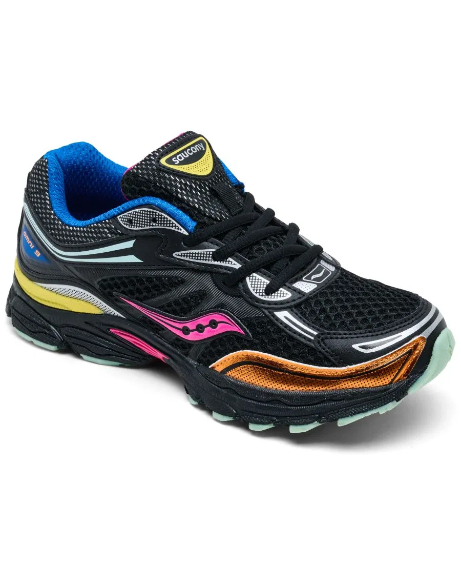 Кроссовки для старших детей Omni 9 Lifestyle Saucony, Black Multi