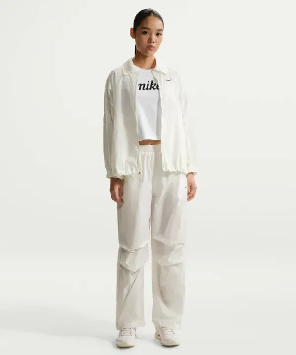 Тренировочные брюки UV легкие мид-райз W, Nike, черный