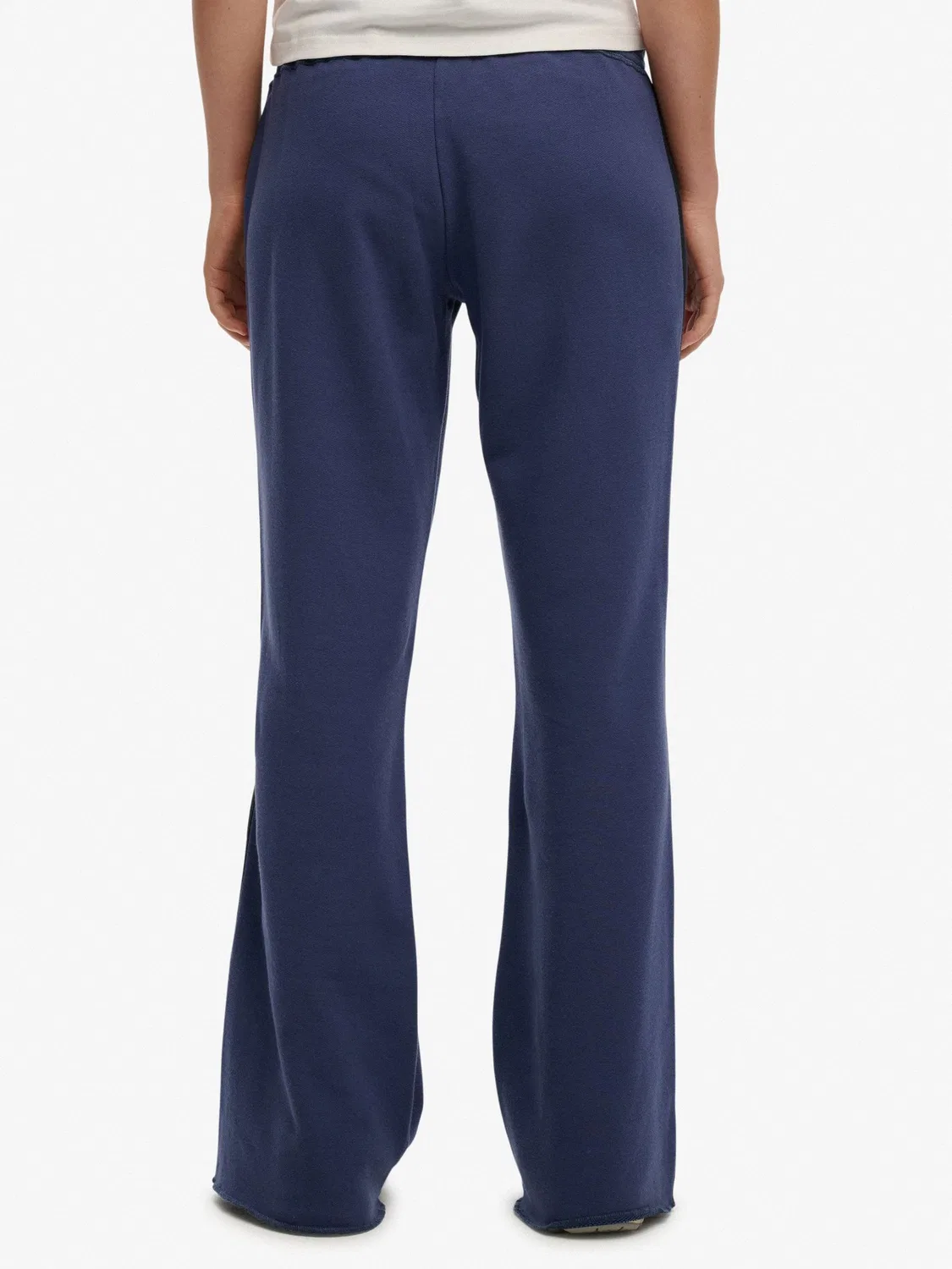 Джоггеры Athletic Essentials Stripe Flare Superdry, синий — фото 3
