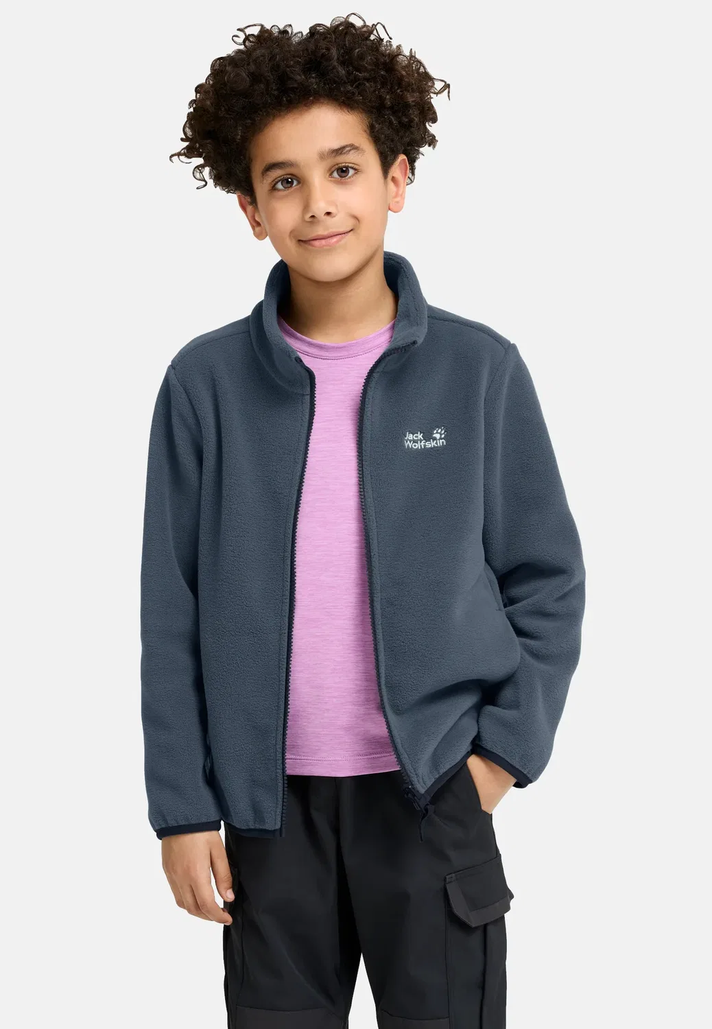 Куртка унисекс Taunus из флиса Jack Wolfskin, Midnight Sky
