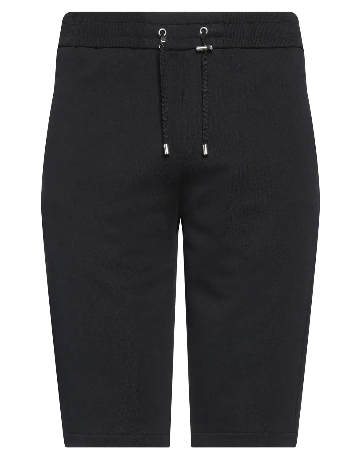 Мужские спортивные шорты с принтом Athletic Shorts Balmain, черный