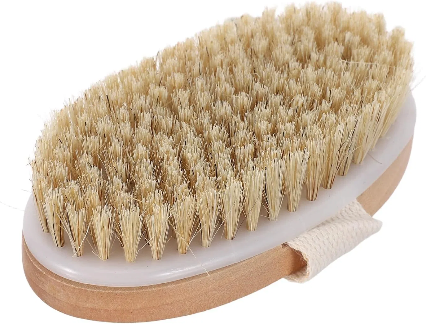 Массажная щетка из дерева с щетиной Artibetter, 12x6,6x3,5 см