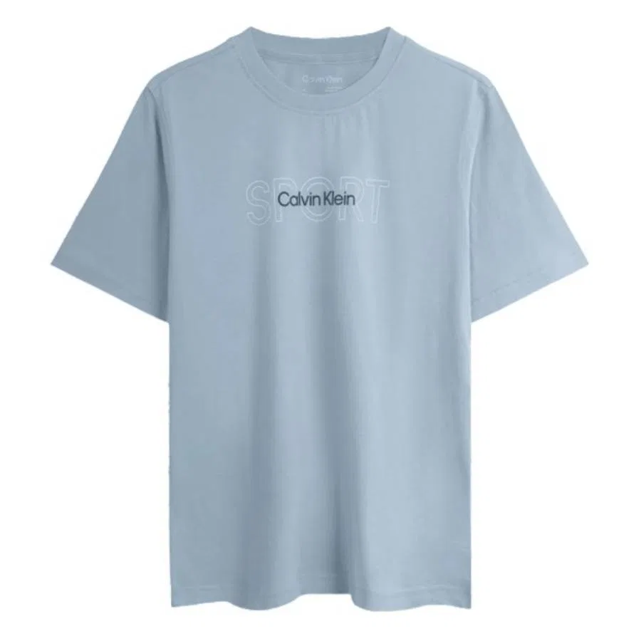 Футболка с логотипом Sport Logo Calvin Klein, Celestial Blue