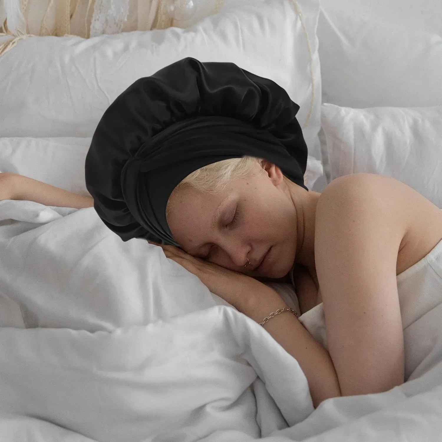 Шапочка для душа Satin, Beatifufu, 2-Pack — фото 4
