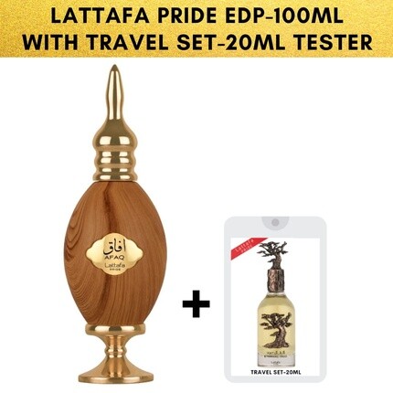 Afaq EDP Eternal Oud Experience 100 мл и дорожный набор 20 мл унисекс от Lattafa Perfumes — фото 2