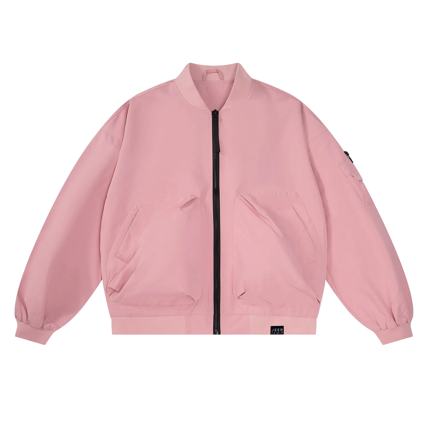 Детская куртка-бейсболка с воротником JEEP SPIRIT, Pink