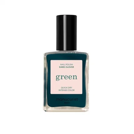 Лак для ногтей 15 мл Dark Clover Green Manucurist, Dark Clover Green