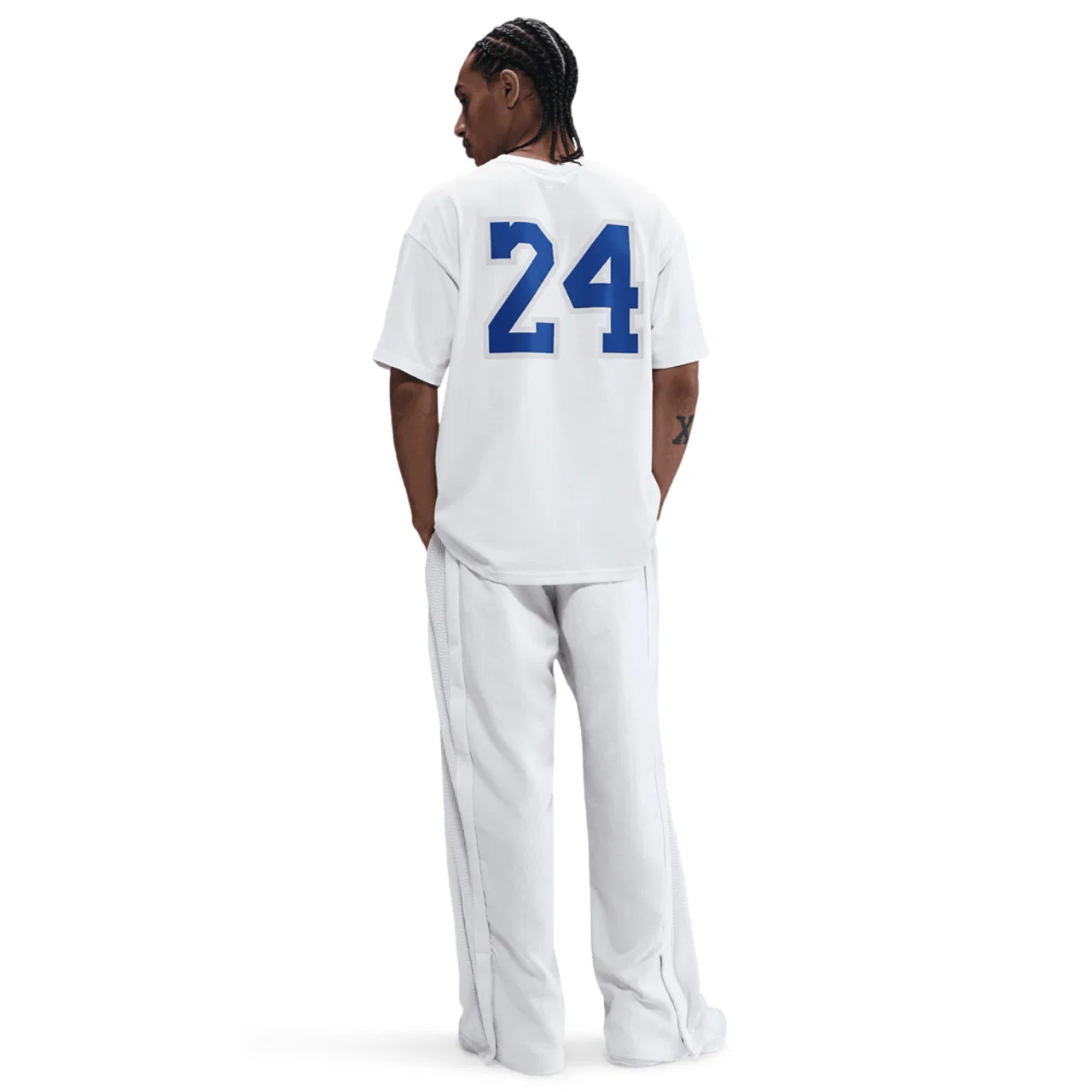 Футболка мужская Dodgers Kobe M90 Nike, цвет White/Game Royal — фото 2