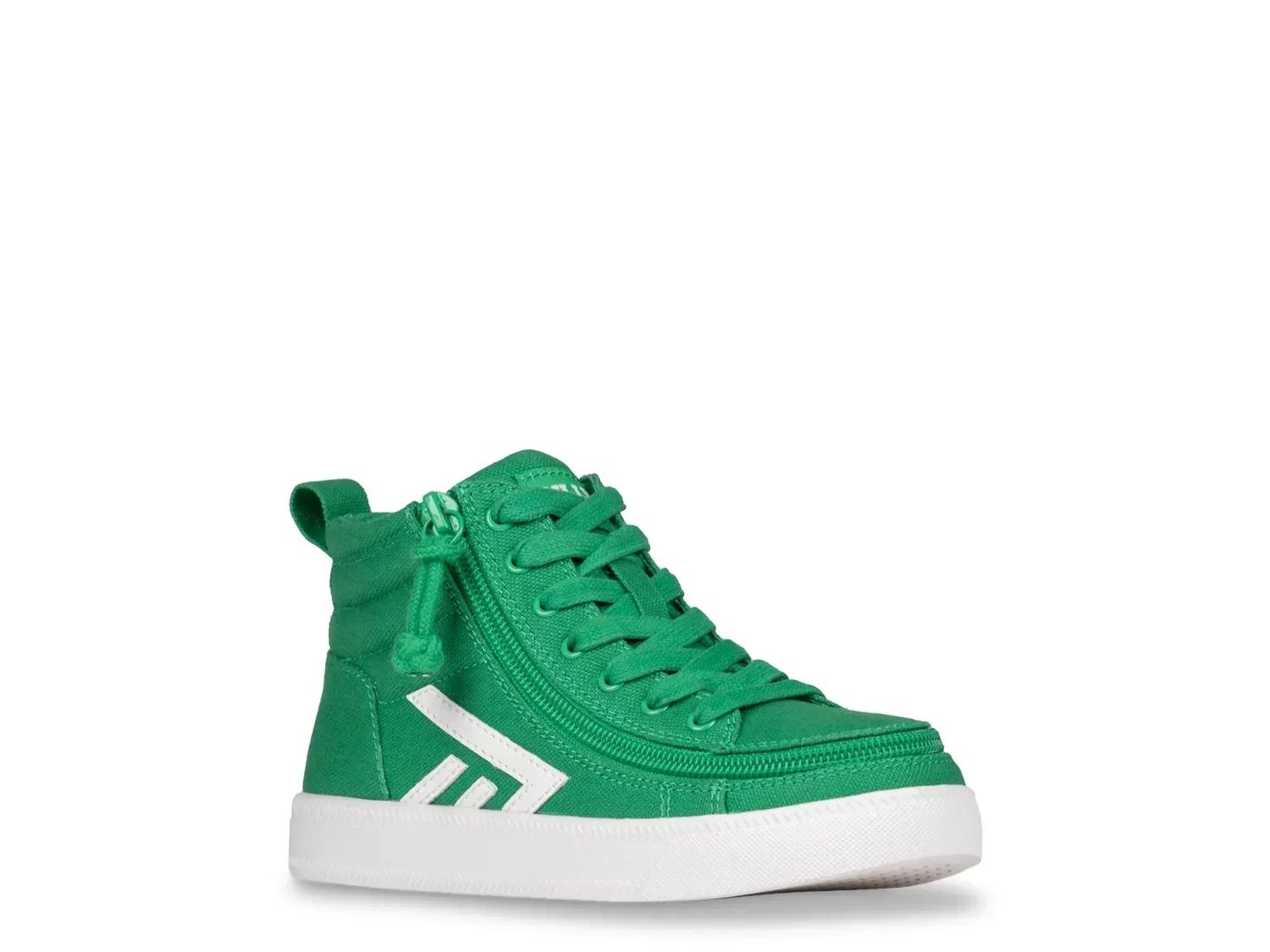 Кеды высокие CS, Kids', BILLY Footwear, зеленый/белый