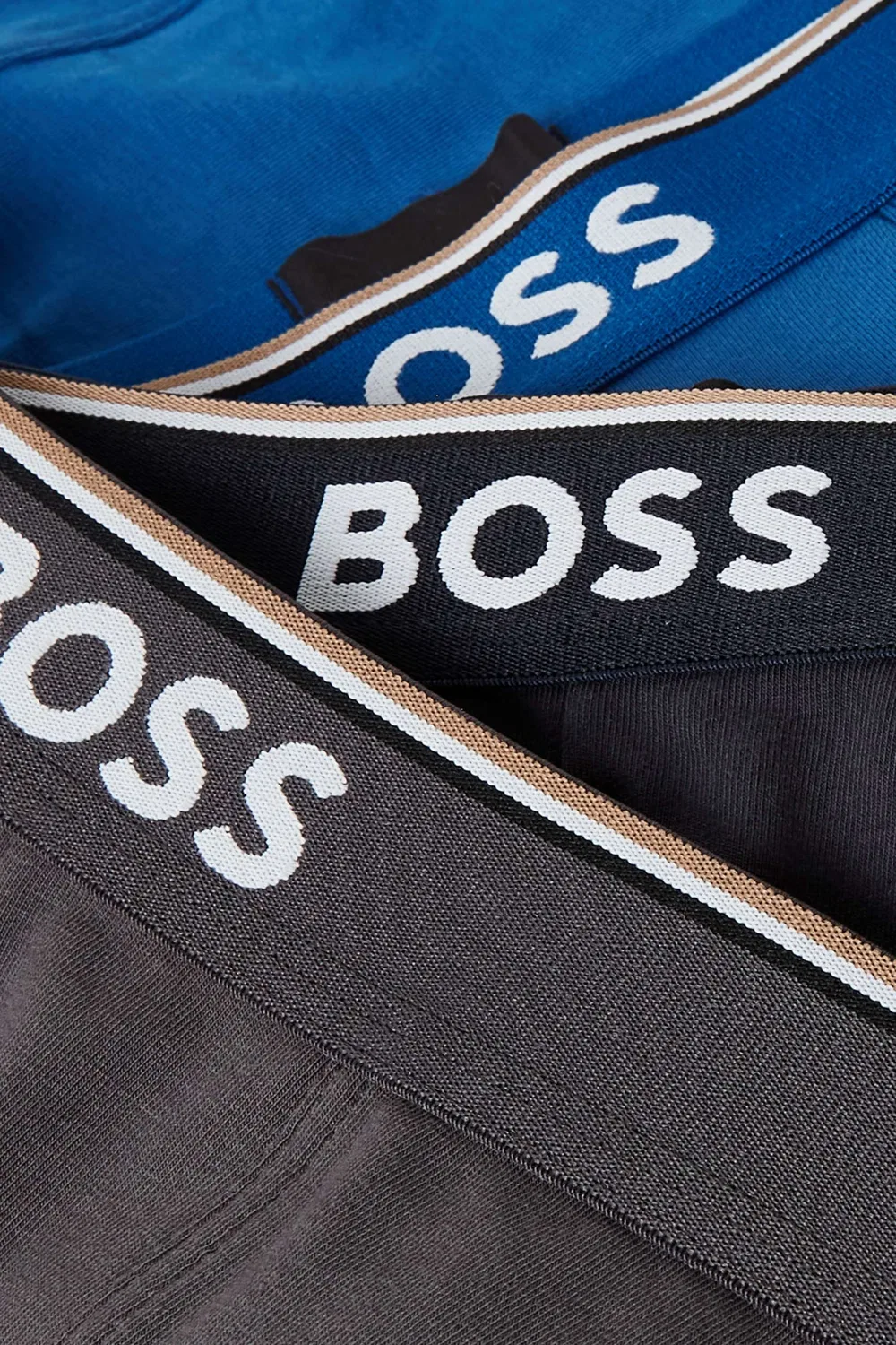 Трусы-боксеры из хлопка с эластаном комплект из 3 штук BOSS — фото 2