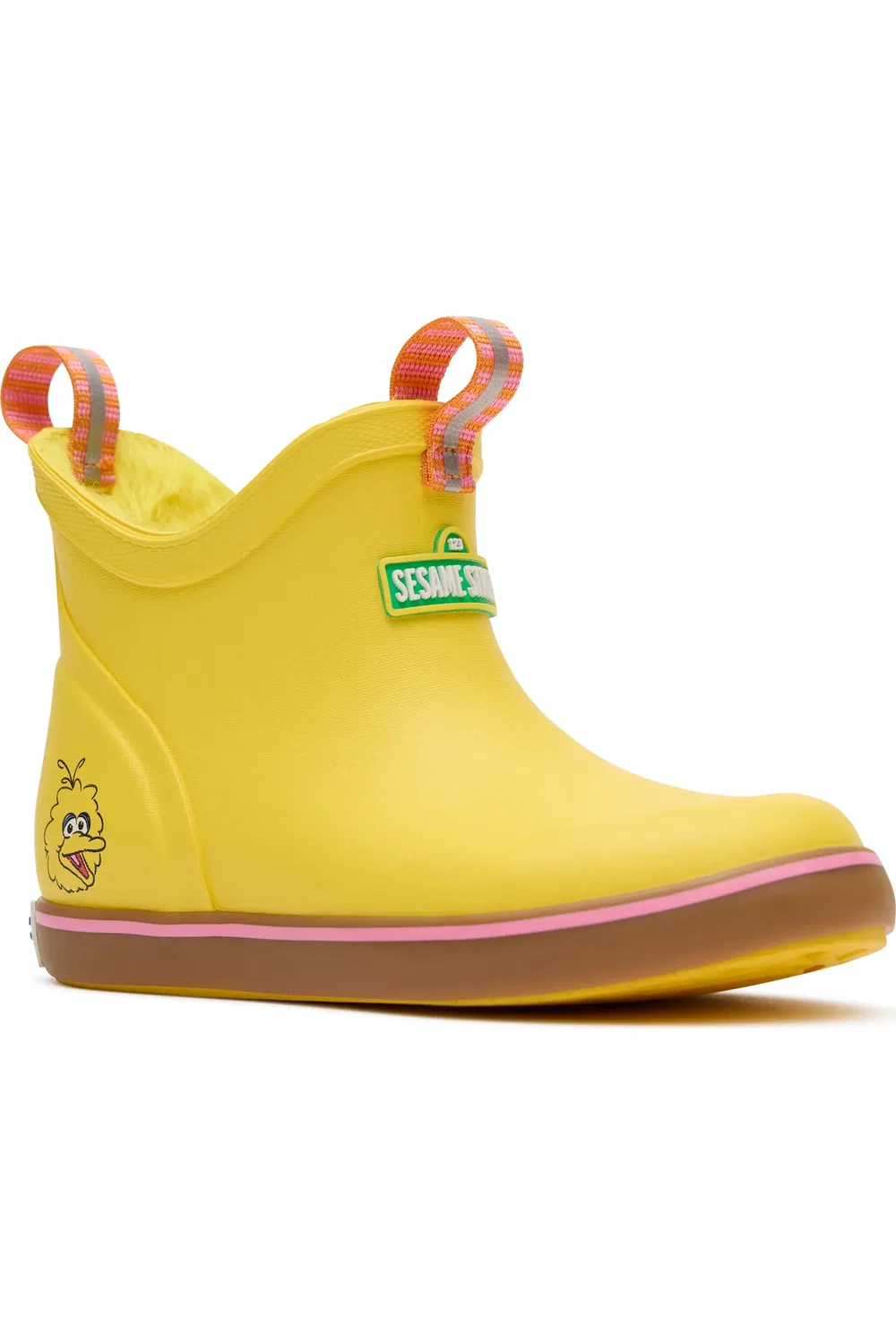 Детские ботинки водонепроницаемые с персонажами Улицы Сезам XTRATUF, Big Bird Yellow