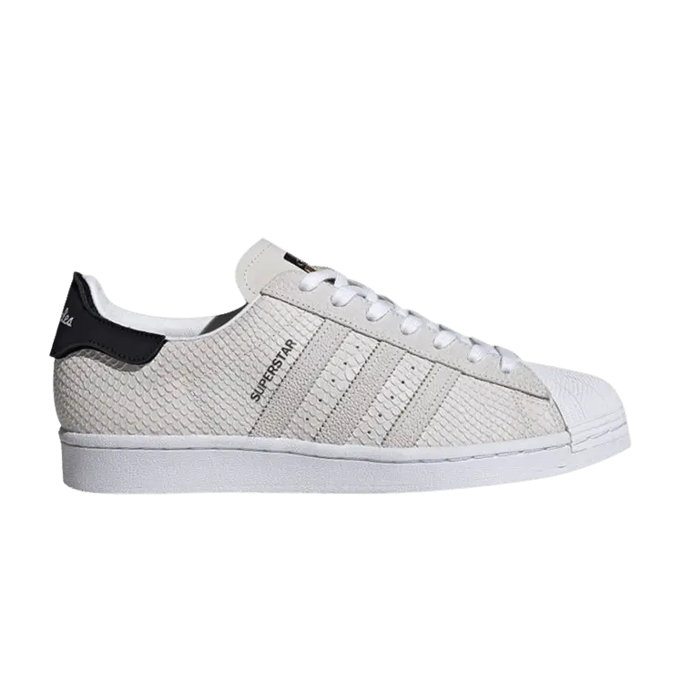 

Кроссовки Adidas Superstar, Snakeskin - Chalk White