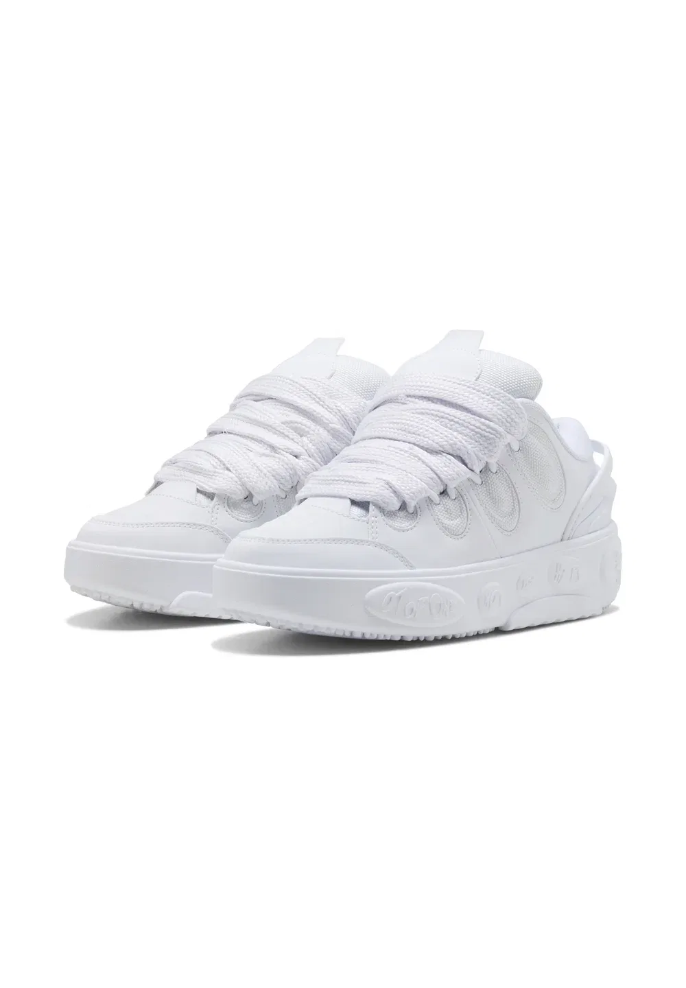 La francé jr унисекс - баскетбольные кроссовки Puma, Puma White — фото 2
