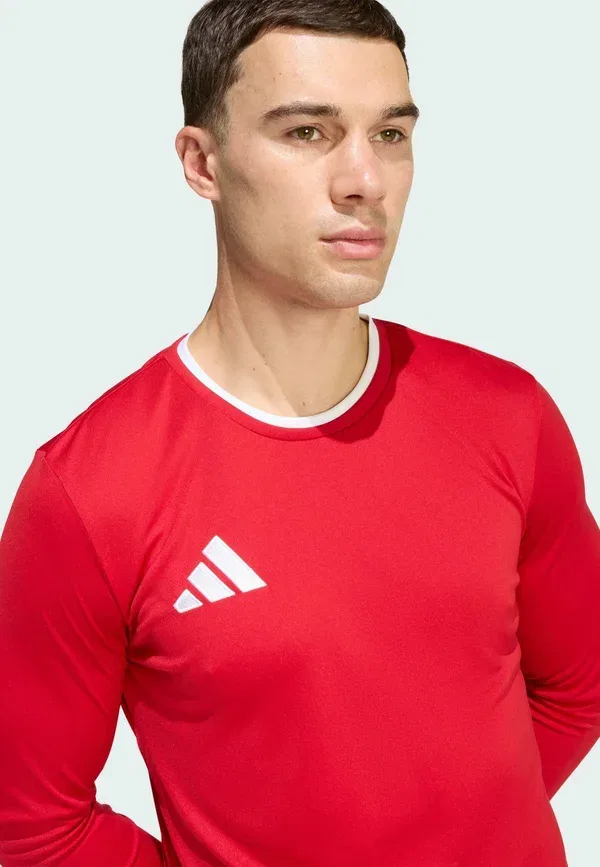 Топ с длинными рукавами Adidas Performance, белый/красный — фото 3
