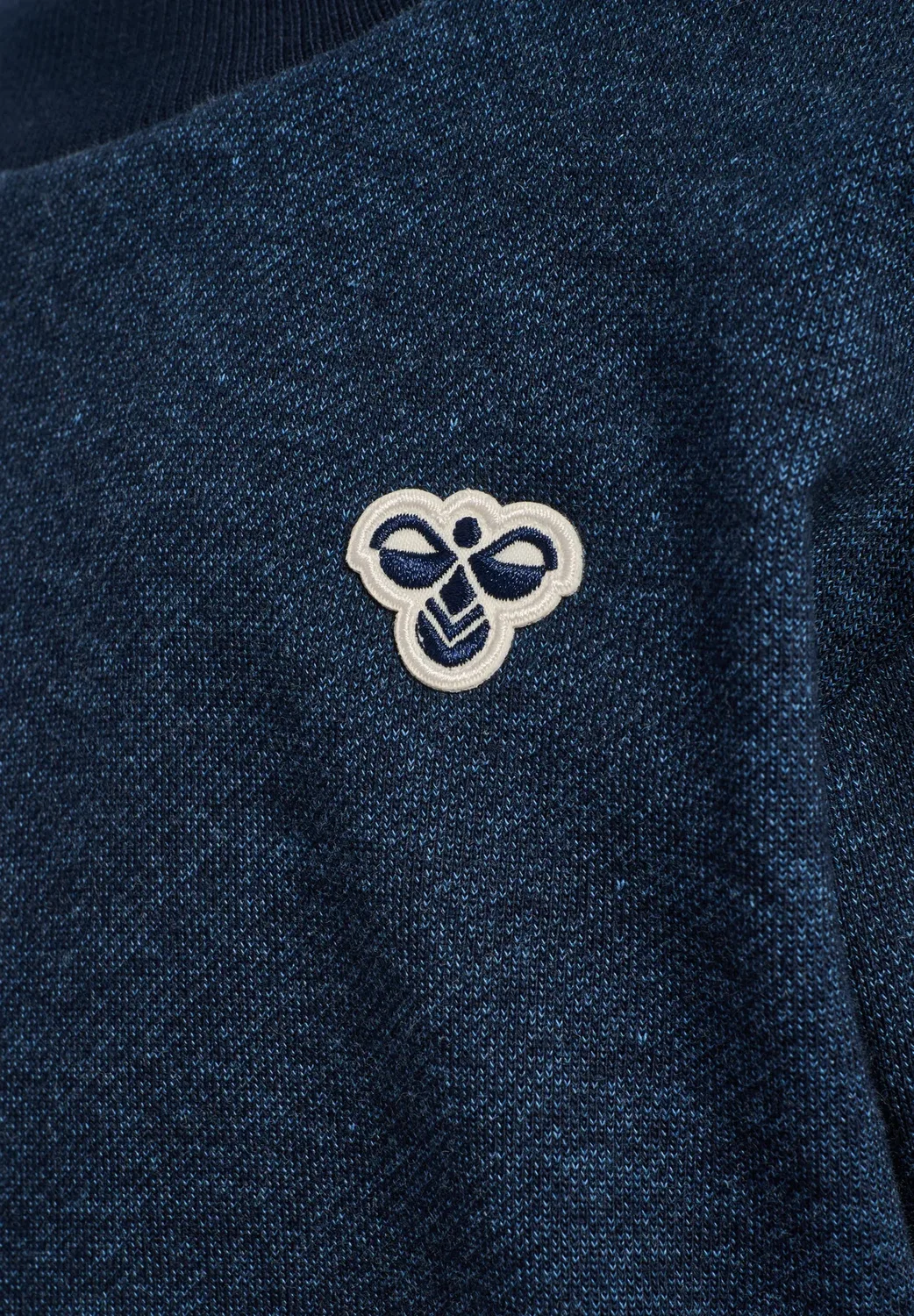 Hmlmini свободная толстовка с круглым вырезом и принтом пчелы, унисекс Hummel, Dress Blues — фото 3