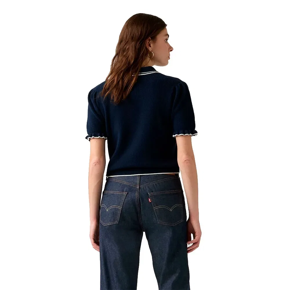Женский свитшот с коротким рукавом Super Soft Summer Levi's, Blue — фото 2