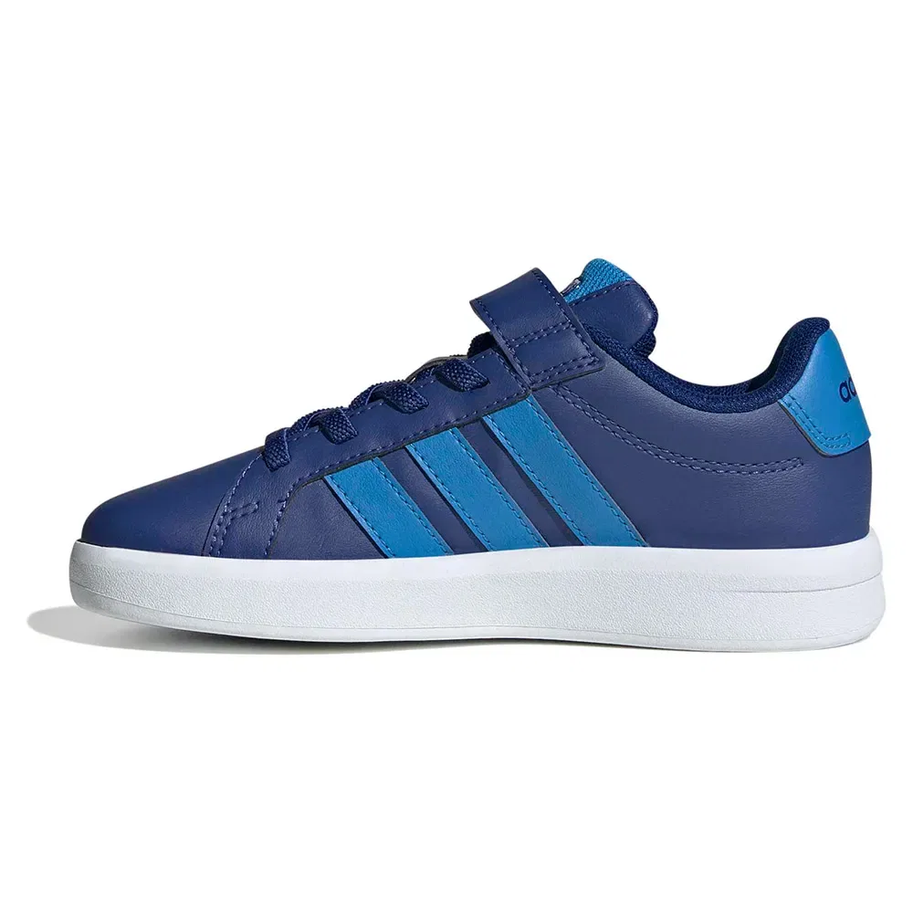 Кроссовки детские Grand Court Adidas, синий — фото 4