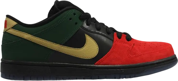 

Кроссовки Nike Dunk Low Pro SB 'BHM', красный