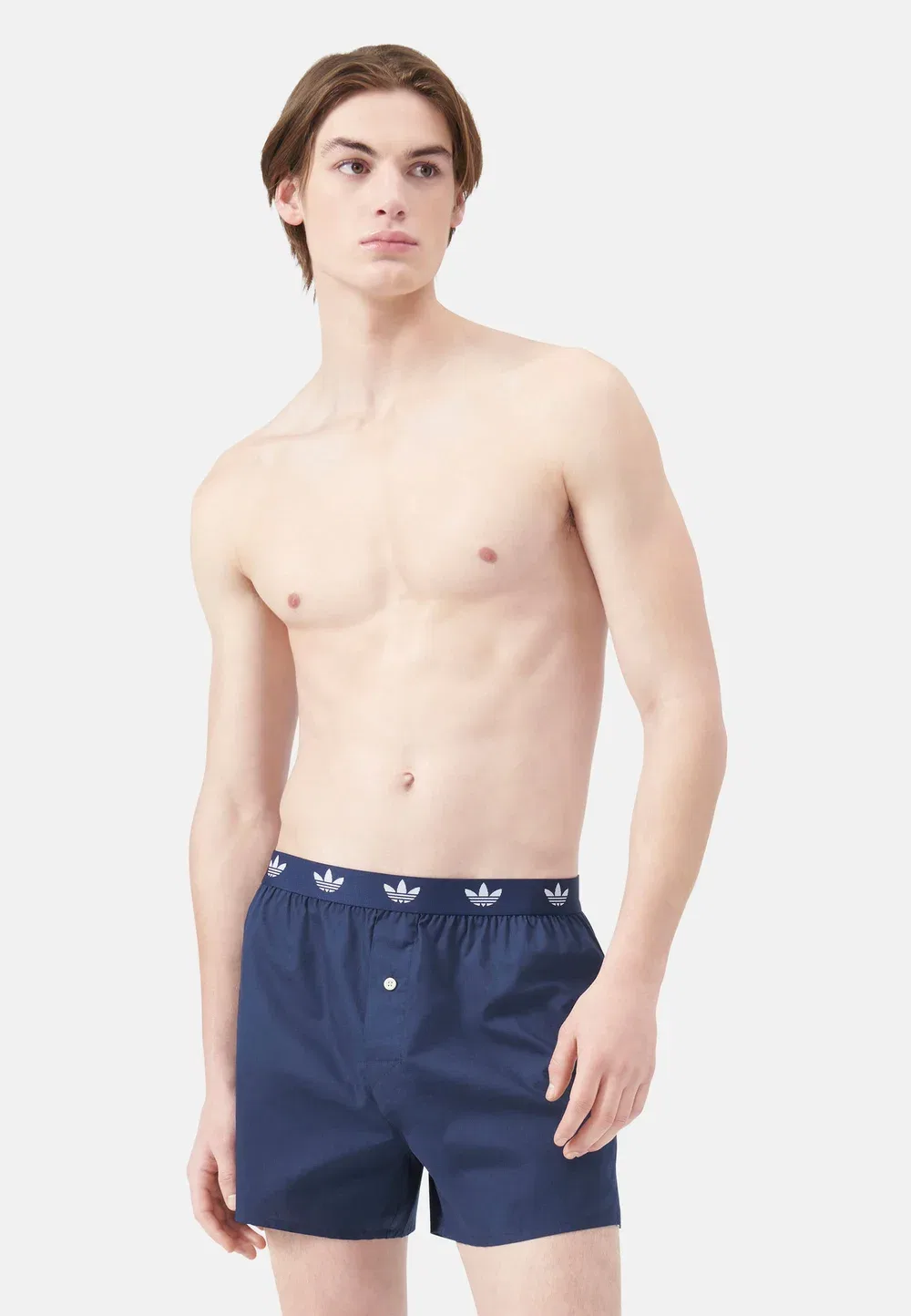 Комплект из 2 боксерских шорт Adidas Originals, Dunkelblau Hellblau