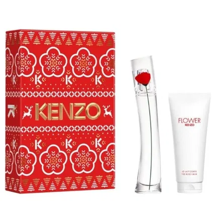 Парфюмерный набор цветочный Flower By Kenzo Kenzo, 30 мл, 2 предмета