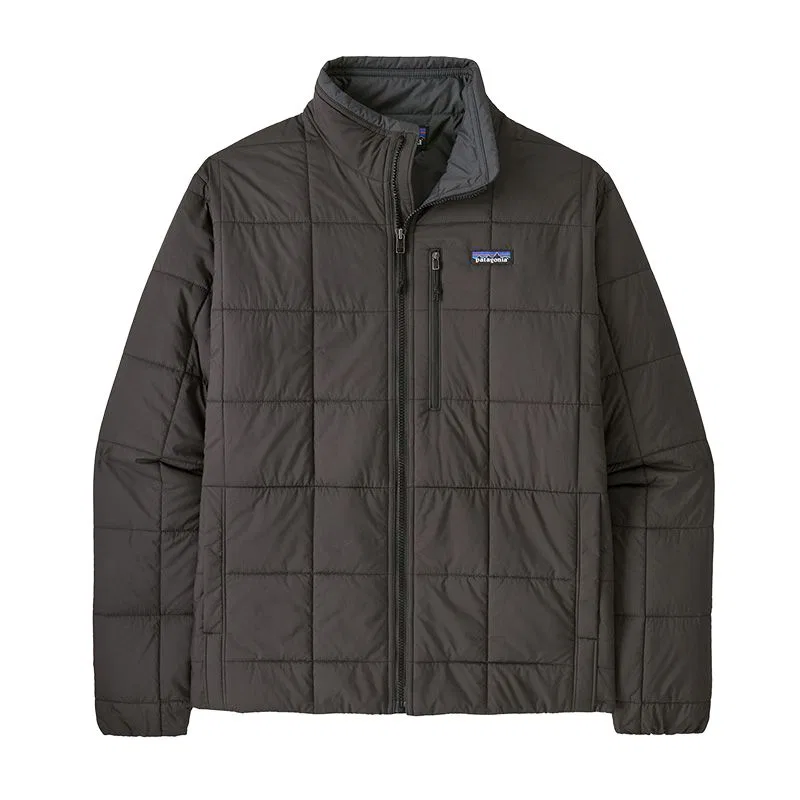 Мужская куртка-пуховик с утеплителем Light Gust Puffer Jacket Patagonia, Smolder Blue/SMDB — фото 2