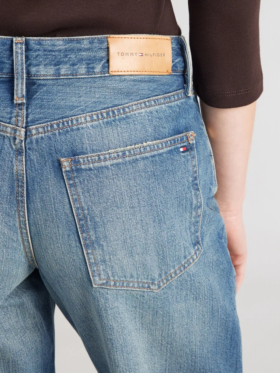 Джинсы TOMMY HILFIGER Barrel Jeans 'QUINN' из синей джинсовой ткани — фото 3