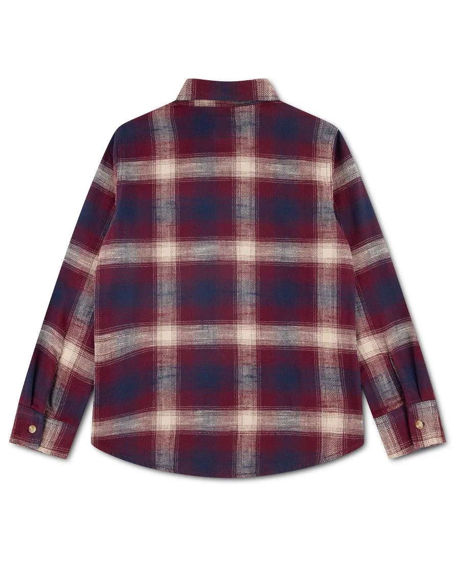 Фланелевая рубашка с длинным рукавом Shadow Plaid Levi's, Tawny Port — фото 2