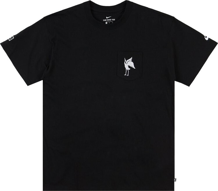 

Футболка Nike SB x Parra Japan Federation Kit T-Shirt 'Black/White', черный