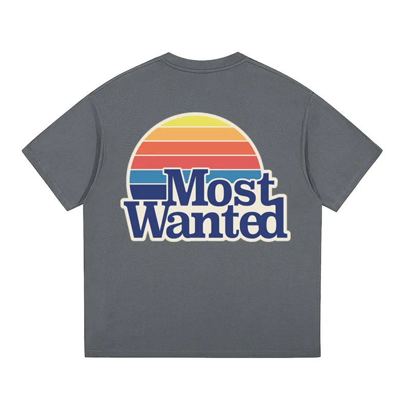Детская футболка с круглым вырезом Unisex MostwantedLab, Серый