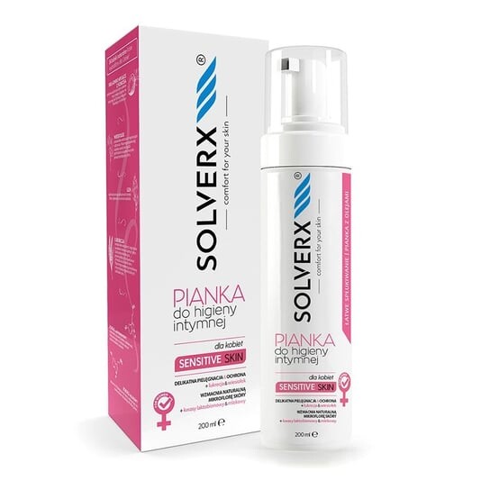 

Пенка для интимной гигиены для женщин, 200 мл Solverx, Sensitive Skin for Women, Серый, Пенка для интимной гигиены для женщин, 200 мл Solverx, Sensitive Skin for Women