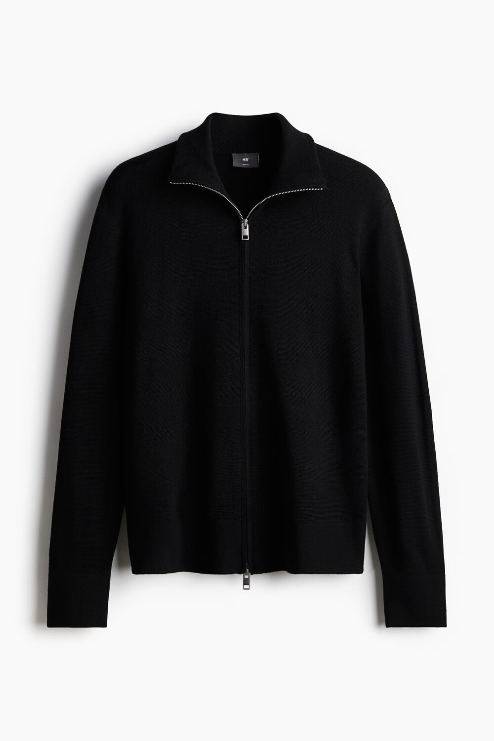 

Кардиган на молнии H&M A/W 2024, черный