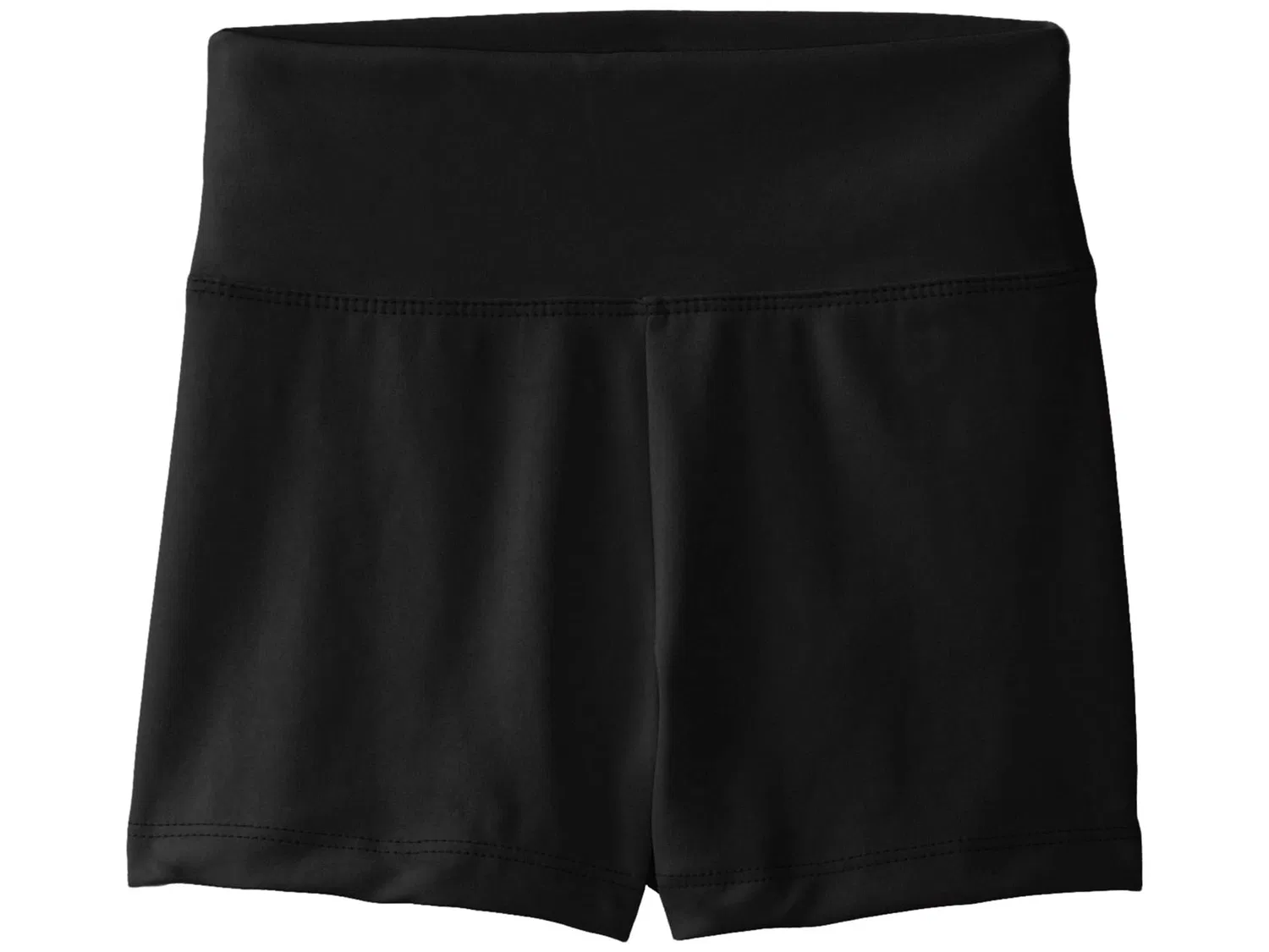 Шорты с высокой талией для девочек "Команда больших девочек" Capezio, Black