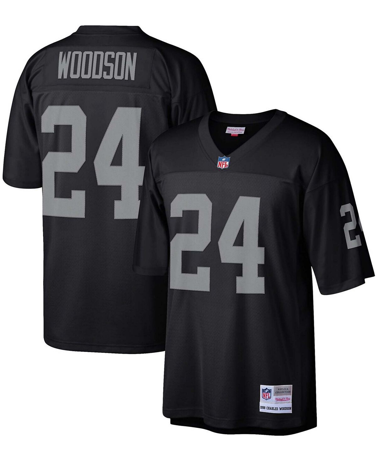 

Футболка Mitchell & Ness Men's Las Vegas Raiders Legacy, черный