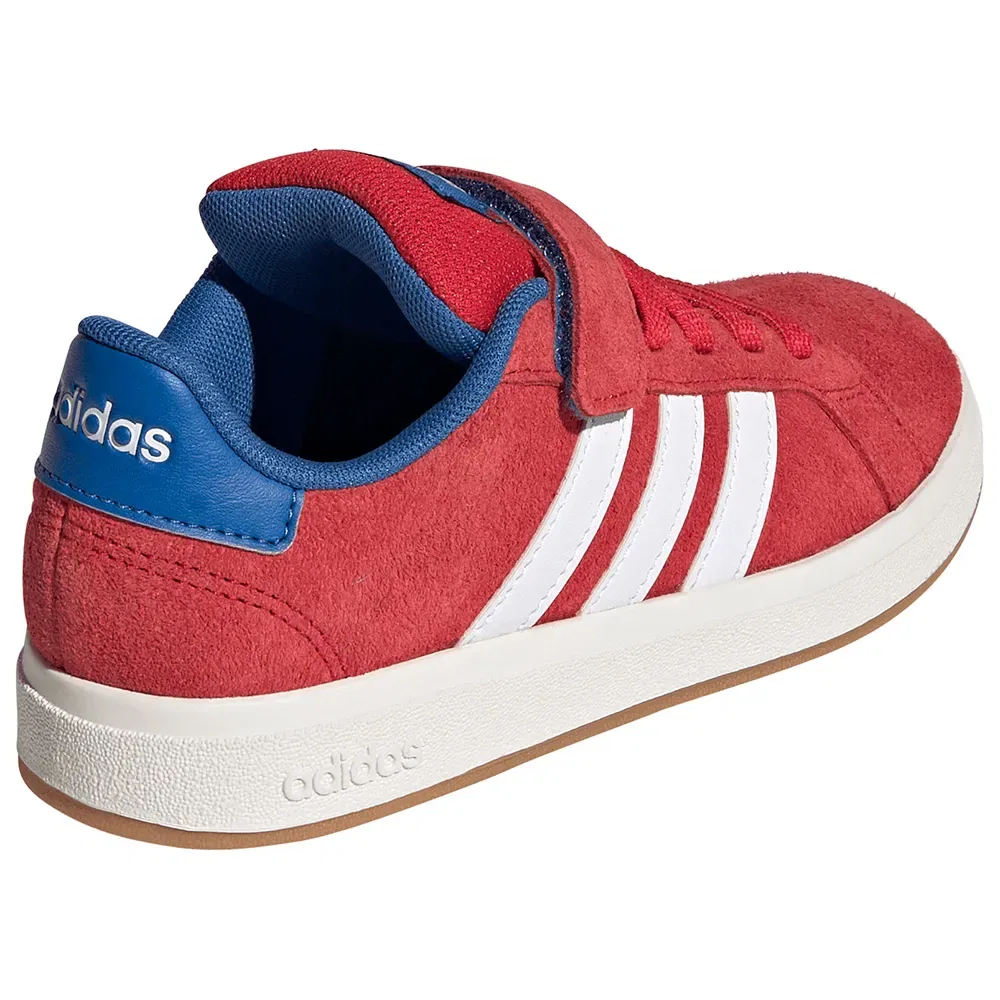 Кроссовки Grand Court 00s Adidas, красный — фото 4