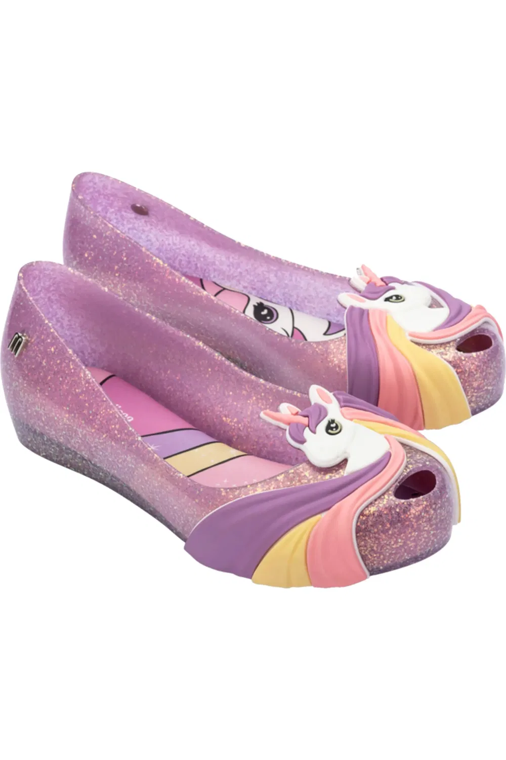 Детские туфли Мэри Джейн ароматизированные Ultragirl Mini Melissa, Glitter Lilac