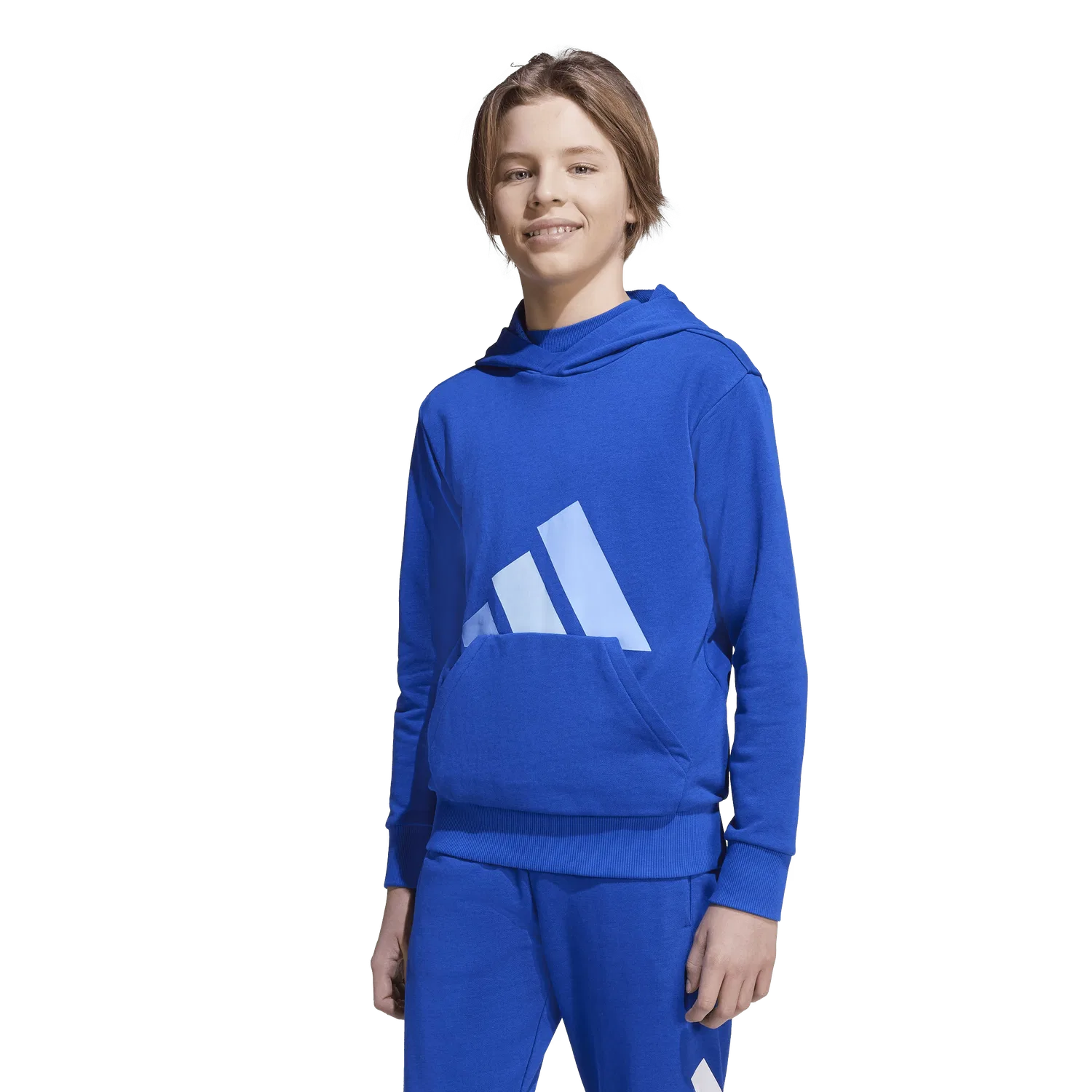 Детское худи Adidas, синий — фото 2